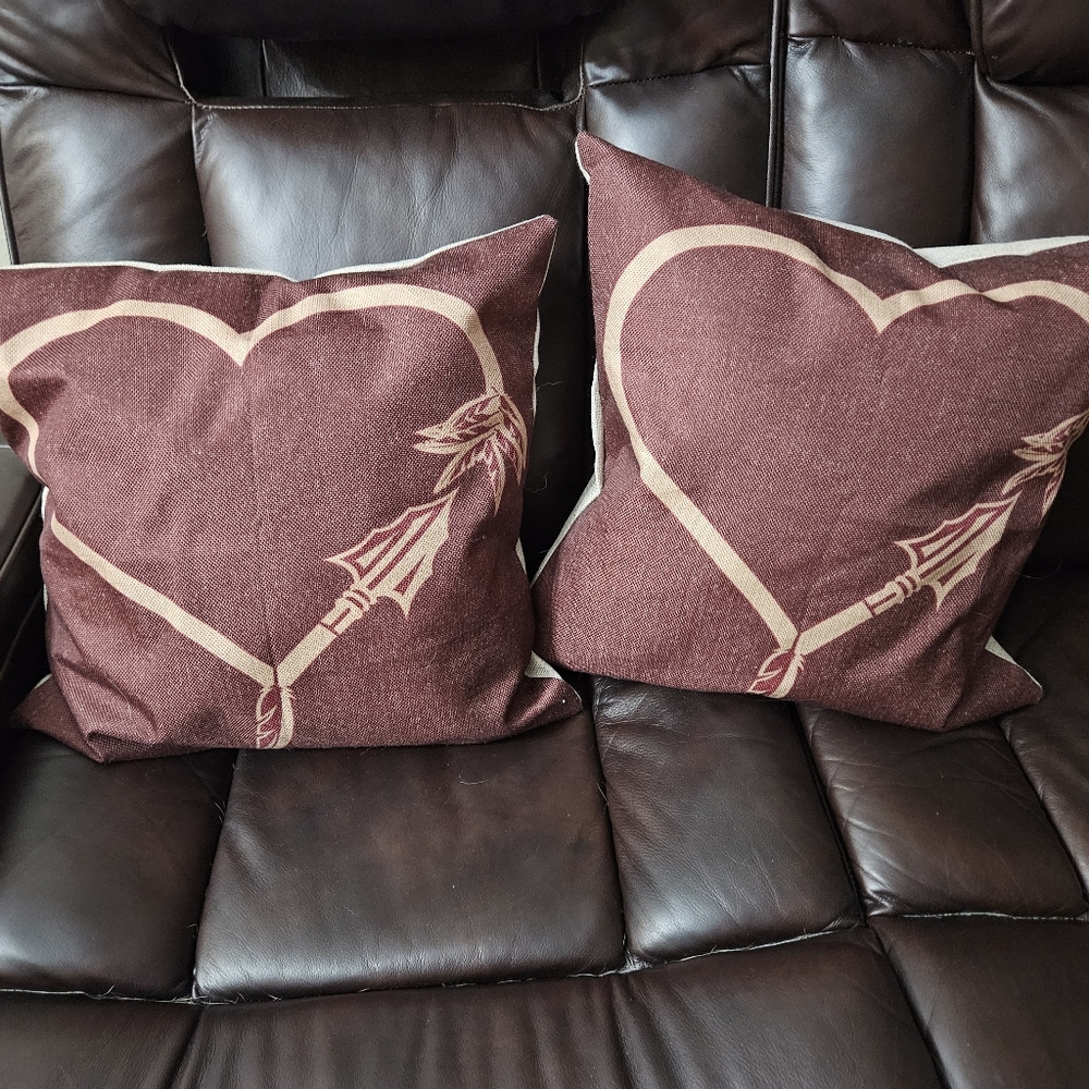 FSU pillow cases with pillow forms